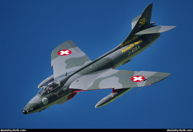 Hawker Hunter Mk.58 (Patrouille Suisse)