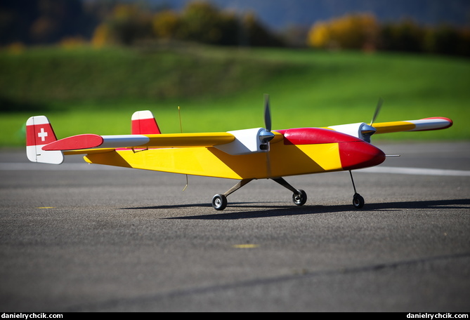 RC model with autopilot