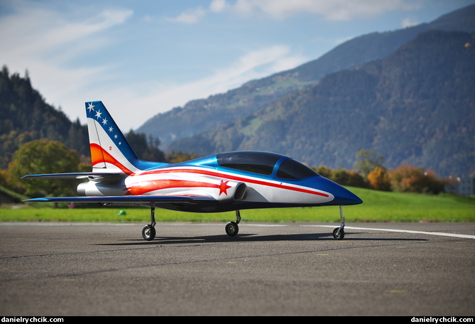 RC jet model