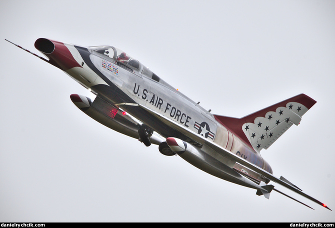 North American F-100D Super Sabre (Thunderbirds)