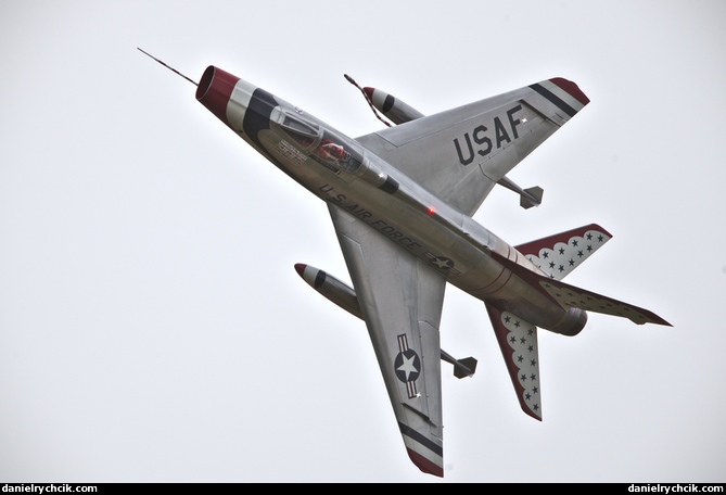 North American F-100D Super Sabre (Thunderbirds)