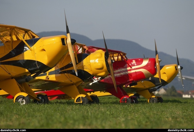 Buckers on static display