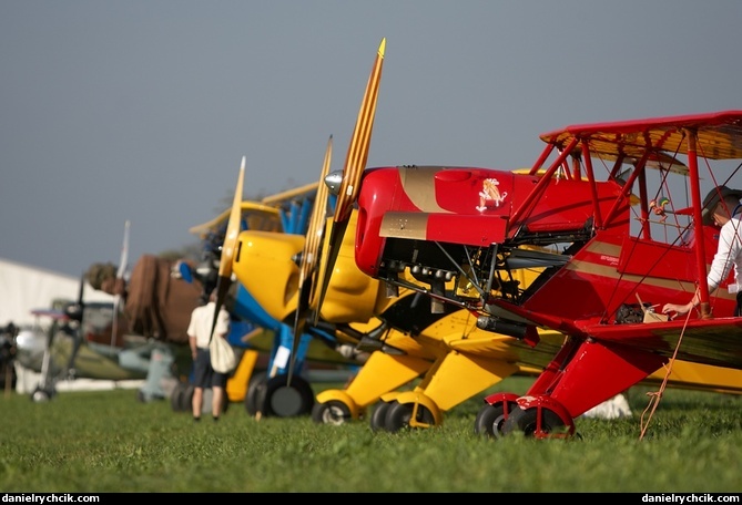 Buckers on static display