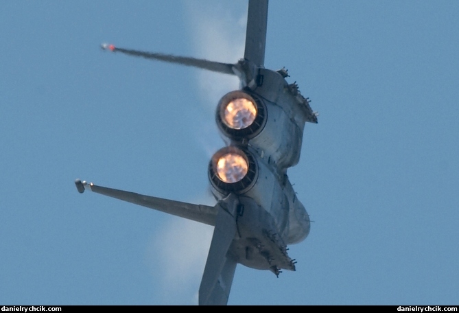 F-15 Eagle solo display