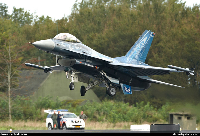 F-16C solo display (Belgian Air Force)