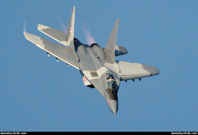 MiG-29 display (Polish Air Force)