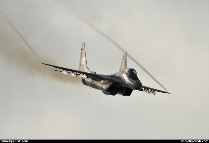 MiG-29 display (Polish Air Force)