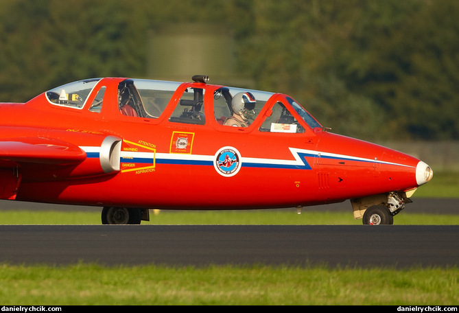 Fouga Magister solo display