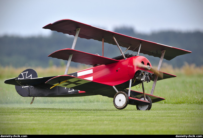 Warbirdtreffen Oberhausen 2016 Fokker Dr 1