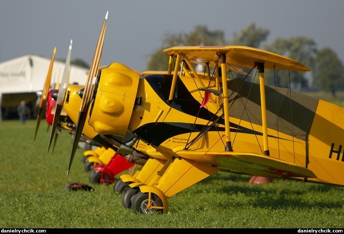 Buckers on static display