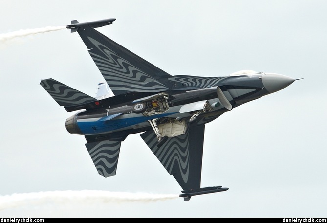 Lockheed F-16C Falcon (Belgian Air Force solo display)