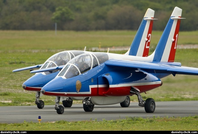 Patrouille de France (Dassault-Dornier Alpha Jet)