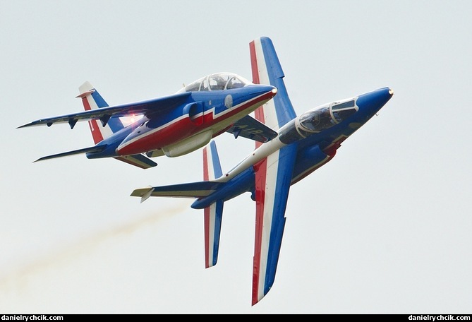 Patrouille de France (Dassault-Dornier Alpha Jet)