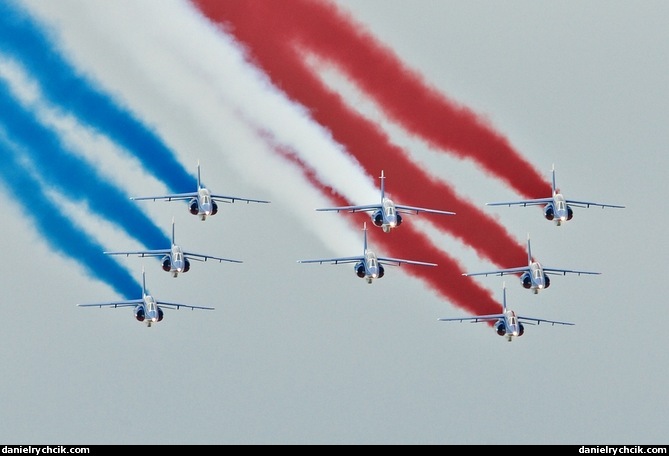 Patrouille de France (Dassault-Dornier Alpha Jet)