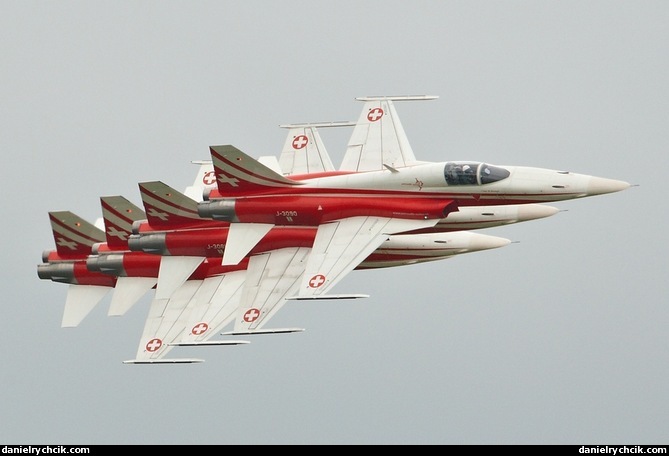 Patrouille Suisse (Northrop F-5E Tiger)