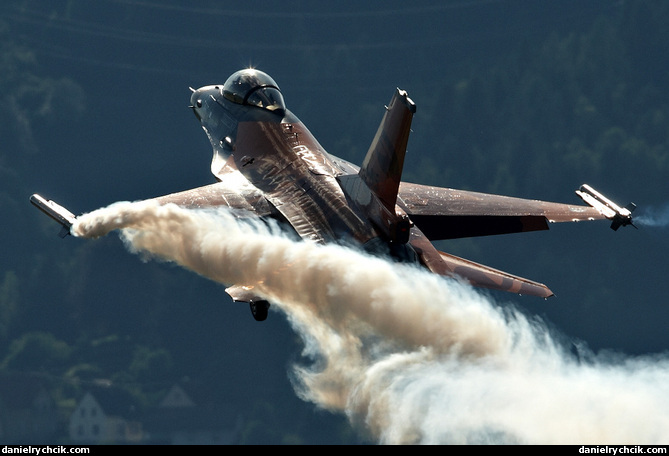 F-16AM solo display (Royal Netherlands Air Force)