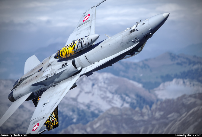 F/A-18C over Wildgärst