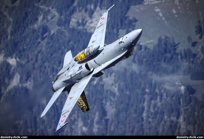 F/A-18C Hornet over Wildgärst