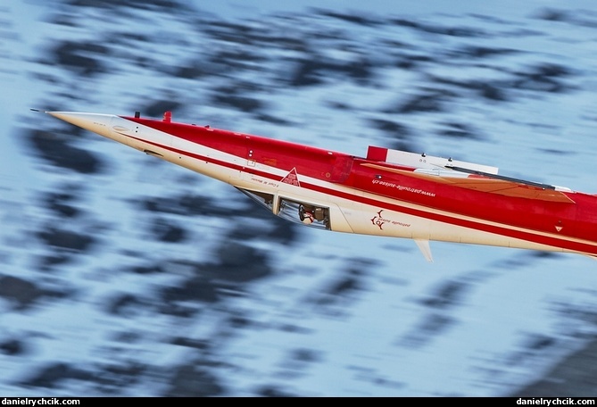 Solo leader of the Patrouille Suisse