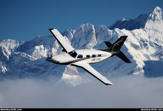 Piper PA-46-500TP Malibu Meridian HB-PTS