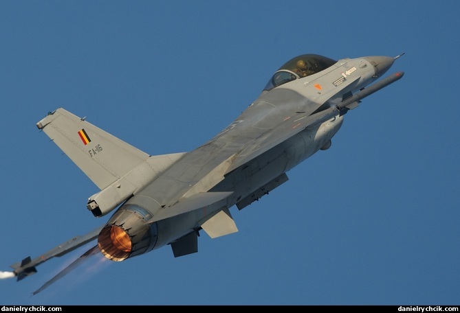 F-16C Falcon, Belgian Air Force