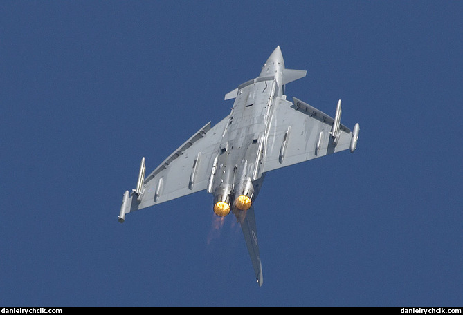 Spanish Eurofighter EF2000 solo display