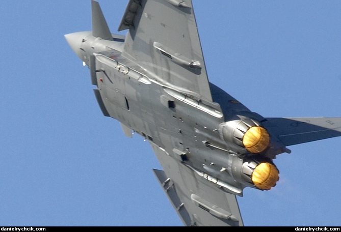 Spanish Eurofighter EF2000 solo display