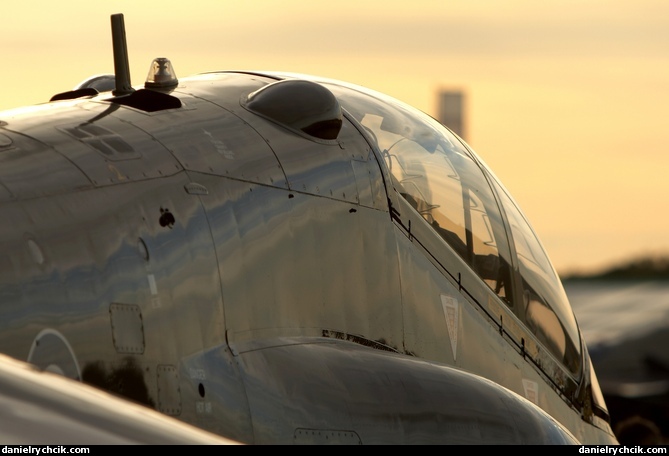 BAe Hawk on the static display