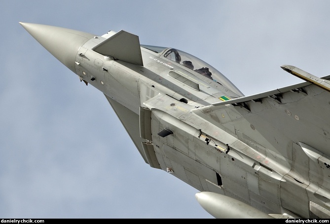 Eurofighter Typhoon solo display (RAF)
