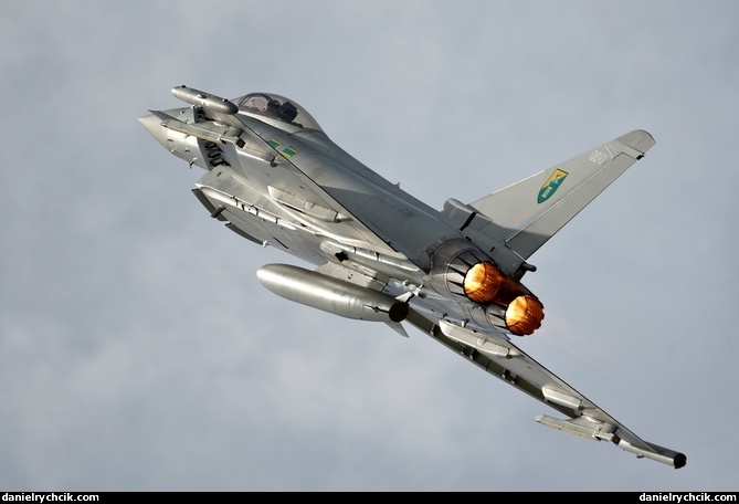 Eurofighter Typhoon solo display (RAF)