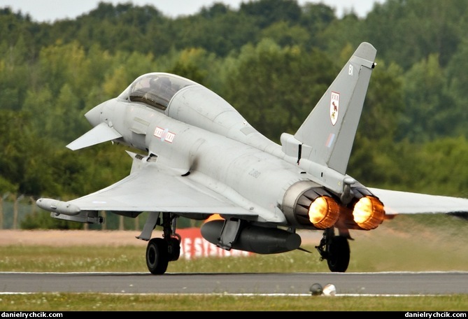 Eurofighter Typhoon solo display (RAF)