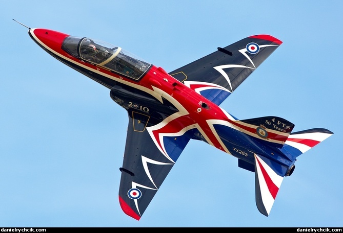 RAF Hawk solo display