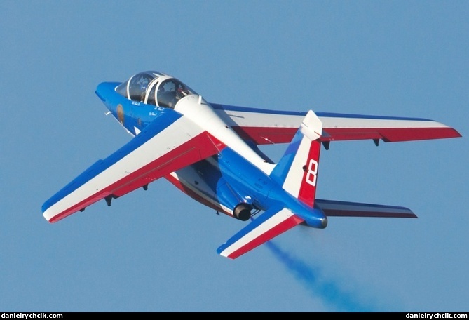 Alpha Jet of Patrouille de France