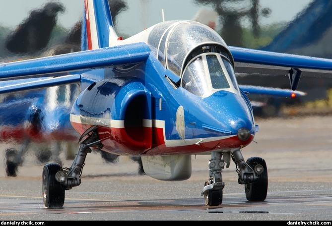 Alpha Jet of Patrouille de France