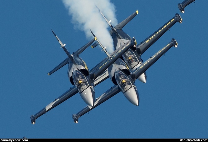 Breitling Jet Team display