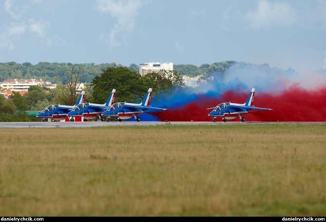 Patrouille de France - smoke test