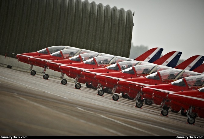 Red Arrows on dynamic parking