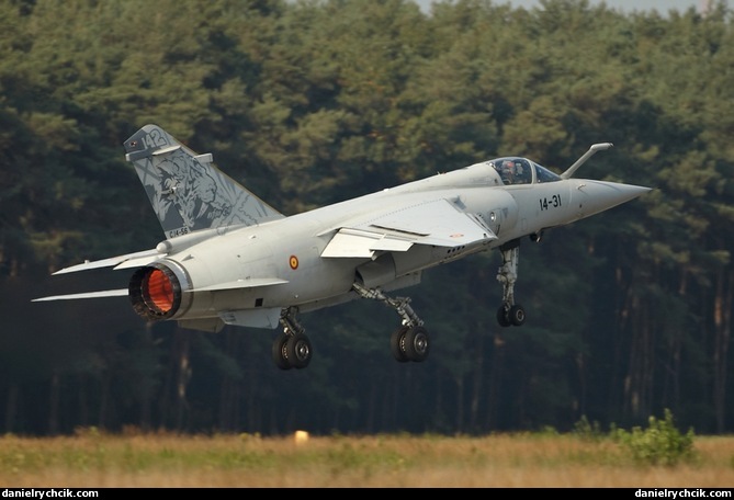 Mirage F1 (Spanish Air Force - Tiger Meet colours)