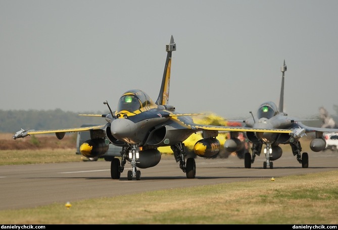 Dassault Rafale B (French Air Force - Tiger Meet colours)