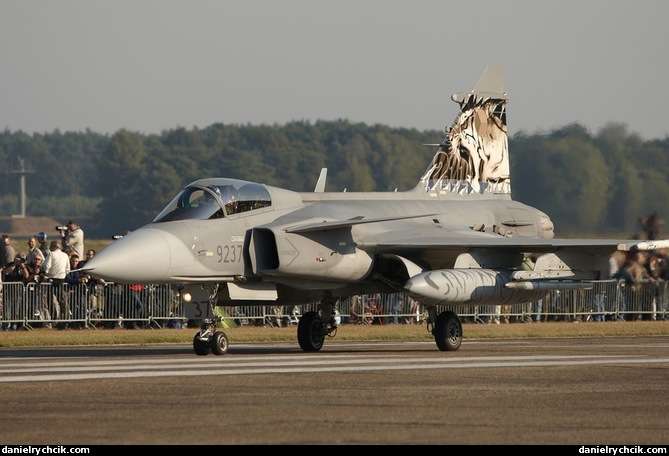 JAS-39 Gripen (Czech Air Force - Tiger Meet colours)