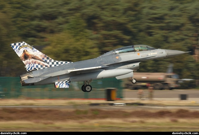 F-16D Falcon (Belgian Air Force - special colours)