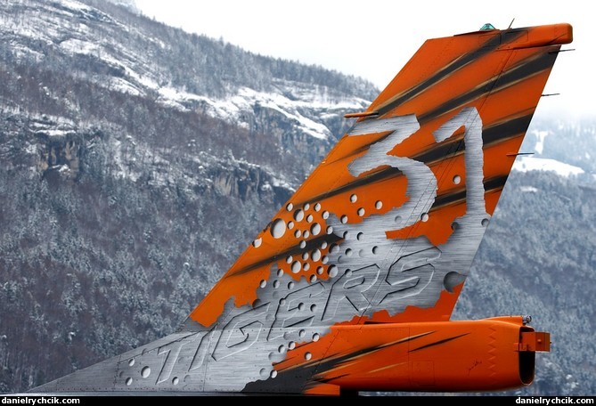 Belgian F-16C decoration
