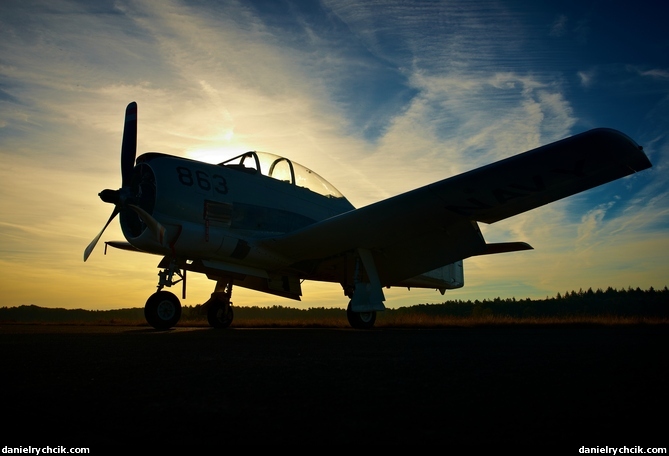 North American T-28B Trojan