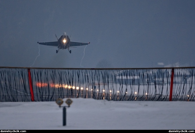 F/A-18C Hornet - morning takeoff