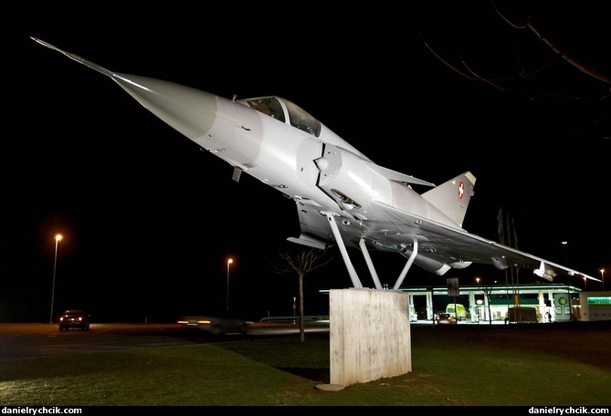 Mirage III preserved near Payerne airbase