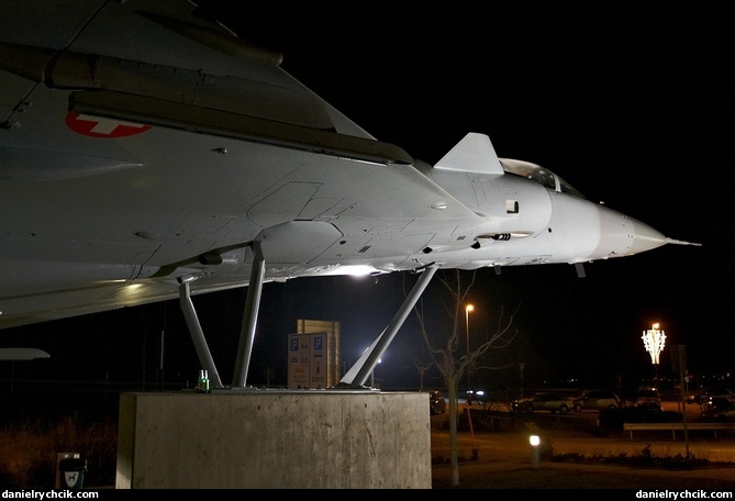 Mirage III preserved near Payerne airbase