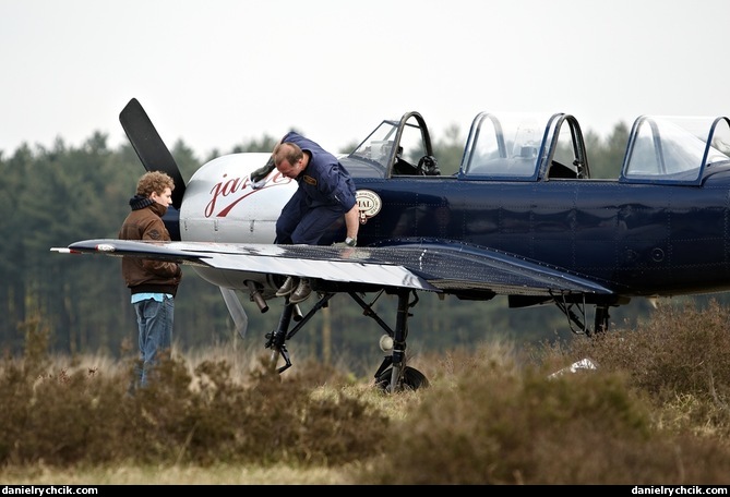 Yak-52 pilot