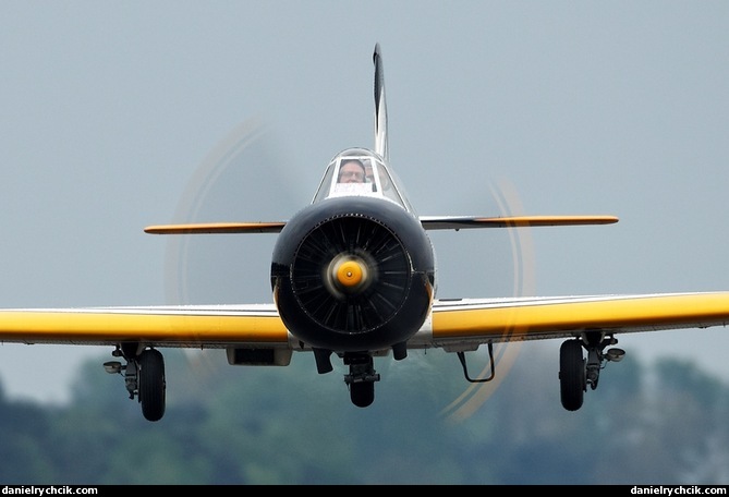 Yak-52 low-pass